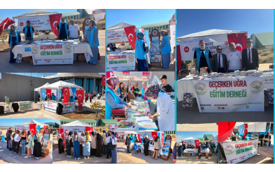 Kırşehir İl Müftülüğü, Türkiye Diyanet Vakfı Kırşehir Şubesi ve Geçerken Uğra Eğitim Derneği işbirliği ile Ahi Evran Üniversitesi Öğrenci Toplulukları ve STK Buluşması Tanıtım günlerinde tanıtım standı açarak kendimizi ve faaliyetlerimizi tanıttık. İki gün süren tanıtım günleri boyunca üniversite öğ