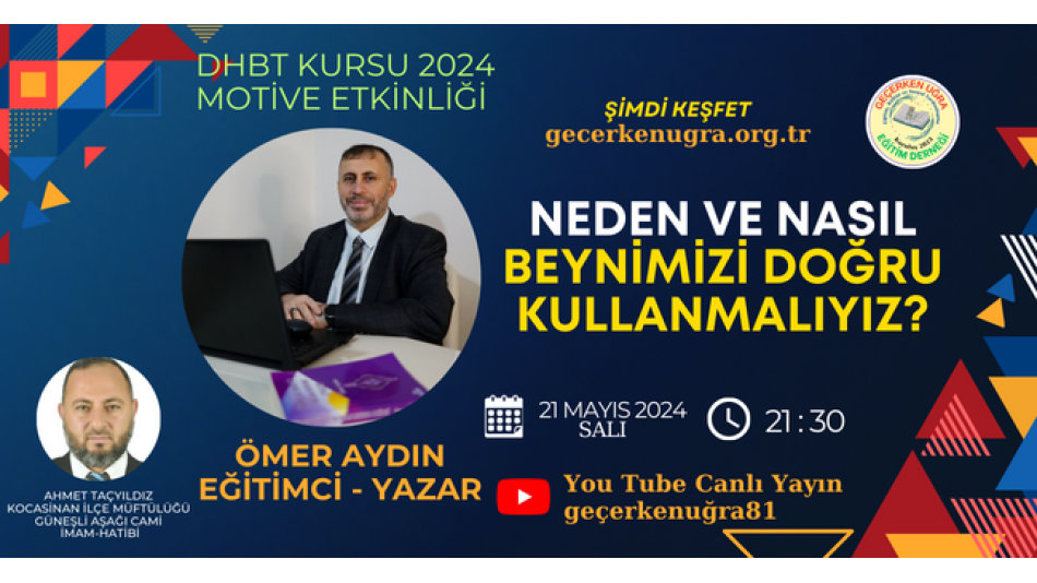 2024 YILI DHBT KURSUMUZDA MOTİVE ETKİNLİKLERİMİZ BAŞLIYOR
