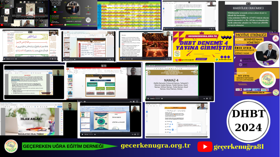 DHBT KURSUMUZU VE DHBT KAMPIMIZI TAMAMLADIK. EMEĞİ GEÇEN TÜM HOCALARIMIZA TÜM ÖĞRENCİLERİMİZ ADINA TEŞEKKÜ EDİYORUZ. 