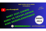 DHBT 2024 ÇIKMIŞ SORU VE CEVAPLARININ DHBT KURSU HOCALARIMIZIN KATILIMIYLA KISA BİR DEĞERLENDİRMESİNİN YAPILDIĞI DHBT 2024 ETİNKLİĞİMİZİN TEKRARINI YOU TUBE KANALIMIZDAN İZLEYEBİLİRSİNİZ.