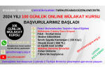 2024 YILI ONLINE MÜLAKAT KURSU BAŞVURU VE BİLGİLENDİRME FORMU - Formu doldurduktan sonra mesai saatleri dışında 48 saat içersinde tarafınıza dönüş sağlanacaktır. Kontenjanımız 150 kişi ile sınırlıdır. Geçerken Uğra'yın. Lütfen Paylaşınız!