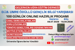GEÇERKEN UĞRA EĞİTİM DERNEĞİ D.İ.B. UMRE ÖDÜLLÜ GENÇLİK BİLGİ YARIŞMASI 100 GÜNLÜK ONLINE HAZIRLIK PROGRAMI UYGULAMA ESASLARI