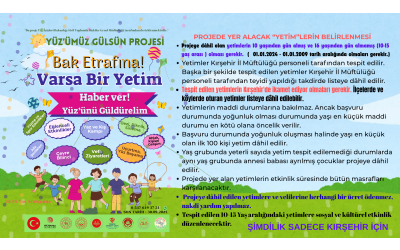 KIRŞEHİR VALİLİĞİ İLE GEÇERKEN UĞRA EĞİTİM DERNEĞİ ARASINDA YÜZ’ÜMÜZ GÜLSÜN PROJESİ KAPSAMINDA İŞ BİRLİĞİ PROTOKOLÜ İMZALANDI.