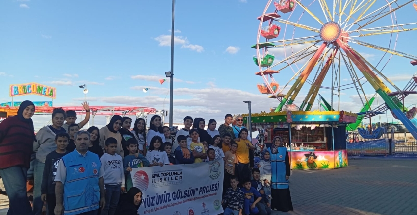 YÜZ'ÜMÜZ GÜLSÜN PROJESİ ETKİNLİKLERİMİZ DEVAM EDİYOR