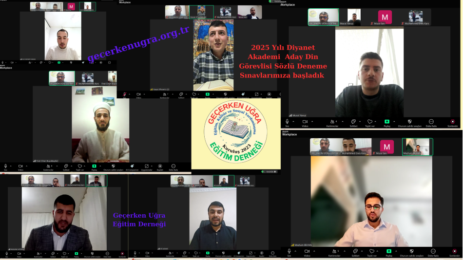 2025 Yılı Diyanet Akademi Aday Din Görevlisi Sözlü Deneme Sınavlarımıza başladık. Tüm öğrencilerimize gerçek sınavda başarılar diliyoruz.