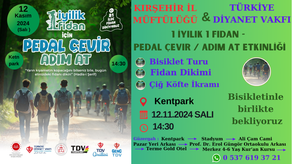 Etkinliğimiz Kırşehir İçin Geçerlidir. Kırşehir'de oturan bütün üyelerimizi ve bisiklet tutkunu bütün gençlerimizi bekliyoruz.