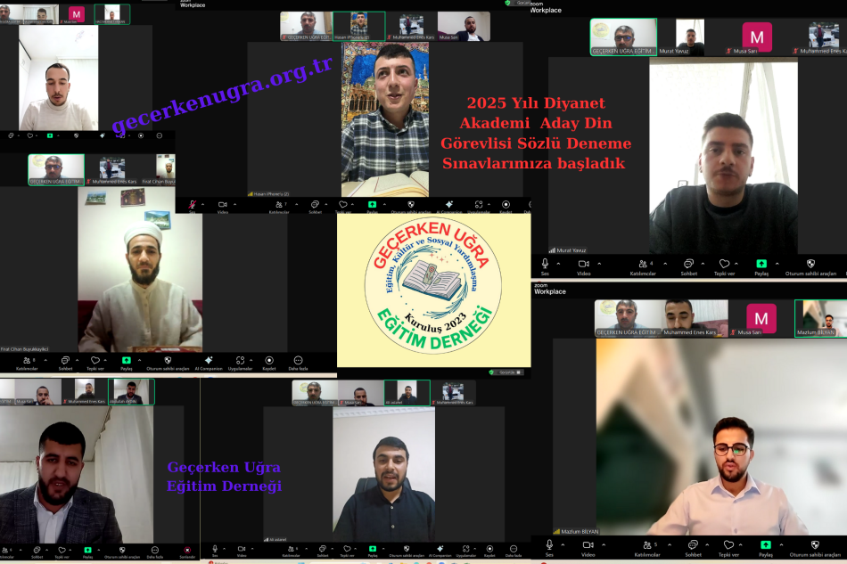2025 Yılı Diyanet Akademi Aday Din Görevlisi Sözlü Deneme Sınavlarımıza başladık. Tüm öğrencilerimize gerçek sınavda başarılar diliyoruz.
