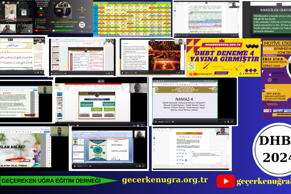 DHBT KURSUMUZU VE DHBT KAMPIMIZI TAMAMLADIK. EMEĞİ GEÇEN TÜM HOCALARIMIZA TÜM ÖĞRENCİLERİMİZ ADINA TEŞEKKÜ EDİYORUZ. 