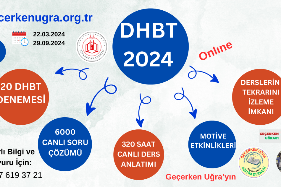2024 YILI ONLINE DHBT KURSU BAŞVURULARIMIZ BAŞLAMIŞTIR