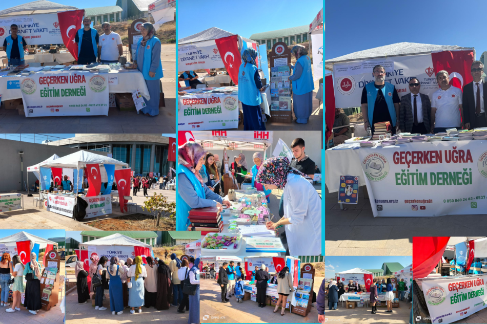 Kırşehir İl Müftülüğü, Türkiye Diyanet Vakfı Kırşehir Şubesi ve Geçerken Uğra Eğitim Derneği işbirliği ile Ahi Evran Üniversitesi Öğrenci Toplulukları ve STK Buluşması Tanıtım günlerinde tanıtım standı açarak kendimizi ve faaliyetlerimizi tanıttık. İki gün süren tanıtım günleri boyunca üniversite öğ